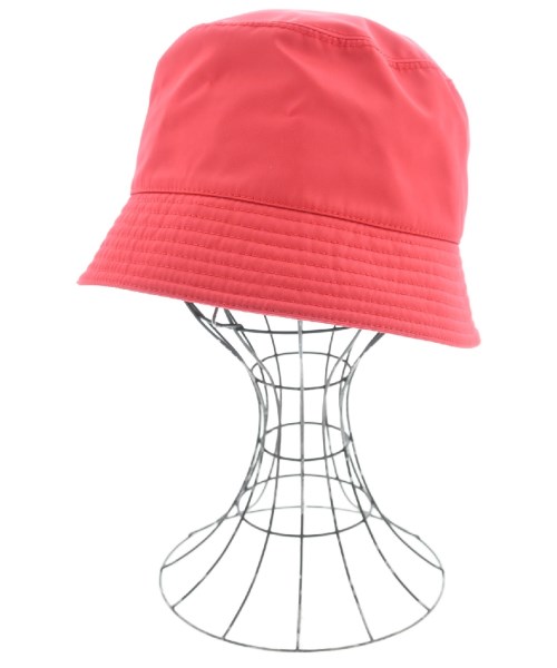 PRADA プラダハット レディース S 赤【中古】【古着】