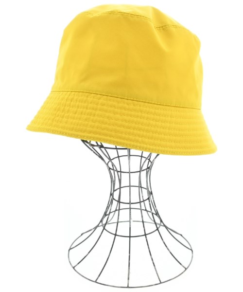 PRADA プラダハット レディース M 黄【中古】【古着】