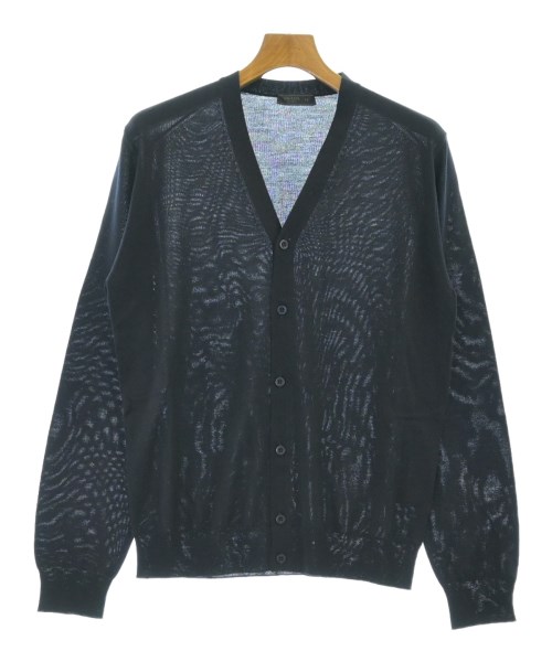 PRADA プラダカーディガン メンズ 48(L位) 紺【中古】【古着】