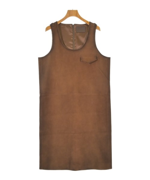 PRADA プラダワンピース レディース 48(XXL位) 茶【中古】【古着】｜RAGTAG（ブランド古着のラグタグ）