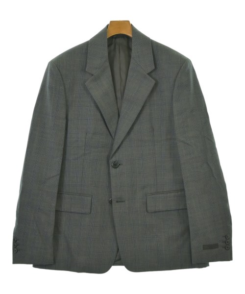 PRADA プラダテーラードジャケット メンズ 48(L位) グレーx黒等(グレンチェック)【中古】【古着】|RAGTAG(ブランド古着のラグタグ)