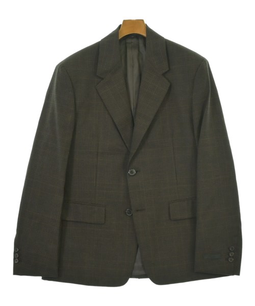 PRADA プラダテーラードジャケット メンズ 48(L位) 茶(チェック)【中古】【古着】|RAGTAG(ブランド古着のラグタグ)