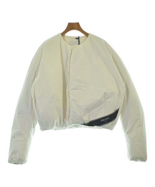 PRADA プラダダウンジャケット/ダウンベスト レディース M 白【中古】【古着】|RAGTAG(ブランド古着のラグタグ)