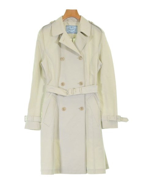 PRADA プラダ トレンチコート レディース 40(M位) グレー 【中古】【古着】