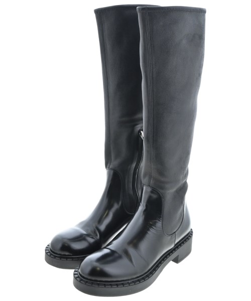 PRADA プラダブーツ レディース -(23糎位) 黒【中古】【古着】