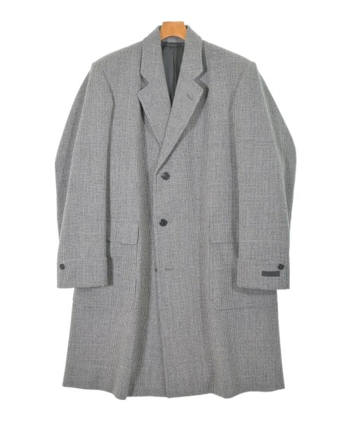 PRADA プラダ チェスターコート メンズ 36(XS位) グレー 【中古】【古着】
