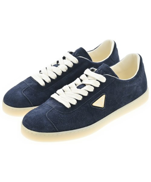 PRADA プラダスニーカー メンズ UK6 1/2(25糎位) 紺【中古】【古着】