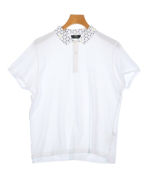 美品 FENDI フェンディ ズッカ柄 半袖 ポロシャツ 44 ロゴ 美品 FENDI フェンディ ズッカ柄 半袖 ポロシャツ 44 ロゴ