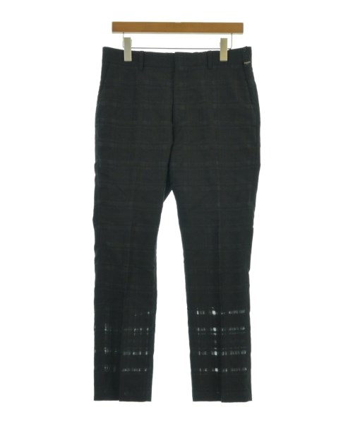 FENDI フェンディ パンツ（その他） メンズ 46(M位) 黒x緑(チェック) 【中古】【古着】