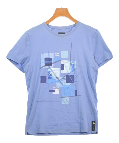 FENDI フェンディティーシャツ・カットソー メンズ 44(S位) 青【中古】【古着】 Tシャツ・カットソー-トップス-メンズファッション