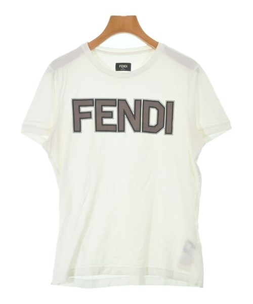 FENDI フェンディ Tシャツ・カットソー レディース XS 白 【中古】【古着】