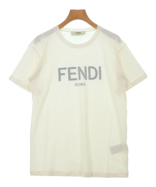 FENDI フェンディ Tシャツ・カットソー レディース S アイボリー 【中古】【古着】