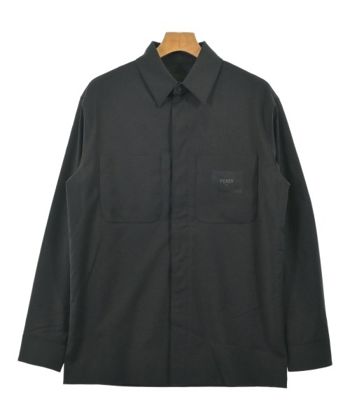 FENDI フェンディカジュアルシャツ メンズ 44(S位) 黒【中古】【古着】｜RAGTAG（ブランド古着のラグタグ） 42,780円