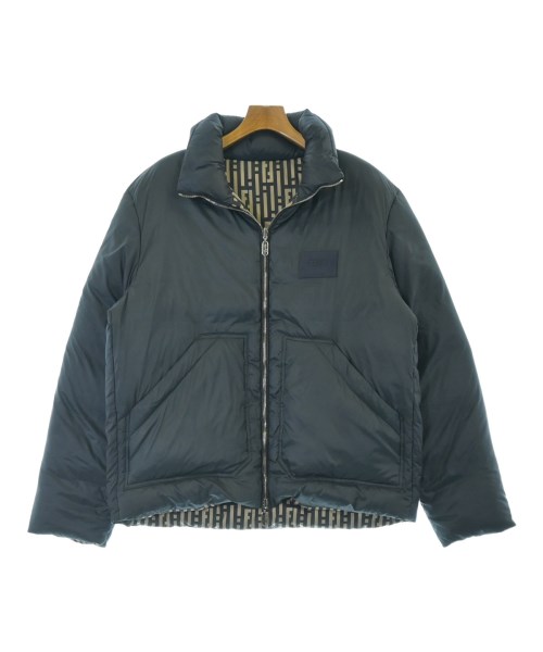 楽天市場】フェンディ FENDI リバーシブル ズッカ ダウンベスト