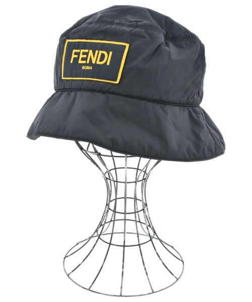 FENDI フェンディハット メンズ - 黒【中古】【古着】
