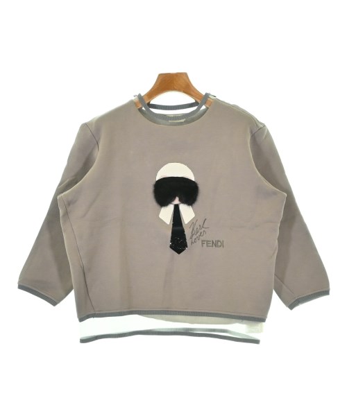 FENDI フェンディスウェット レディース 40(M位) 茶【中古】【古着】