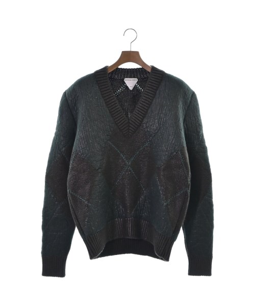 Bottega Veneta ネイビー 長袖セーター BOTTEGA VENETA ボッテガヴェネタ ニット 751972 V36Y0 メンズ