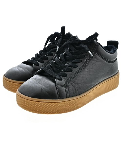 BOTTEGA VENETA ボッテガベネタスニーカー レディース EU35 1/2(22糎位) 黒【中古】【古着】