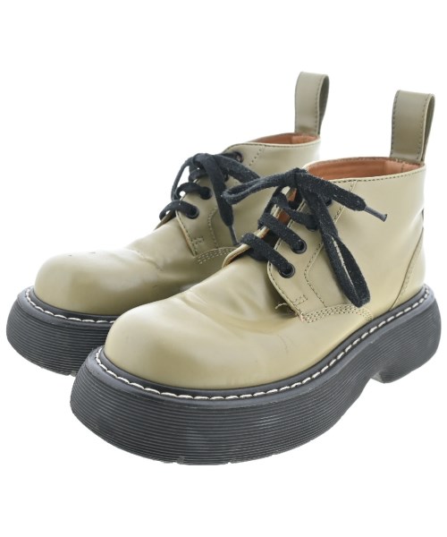 BOTTEGA VENETA ボッテガベネタ ブーツ レディース EU38(24.5cm位) カーキ 【中古】【古着】