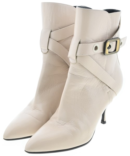 BOTTEGA VENETA ボッテガベネタブーツ レディース EU34 1/2(21cm位) ベージュ【中古】【古着】