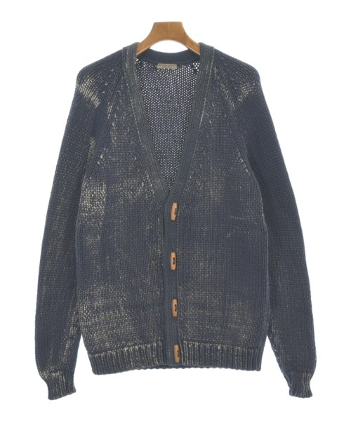BOTTEGA VENETA ボッテガベネタカーディガン メンズ 48(L位) 紺x白(交ぜ合わせる)【中古】【古着】