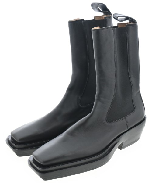 BOTTEGA VENETA ボッテガベネタ ブーツ レディース EU40(26.5cm位) 黒 【中古】【古着】