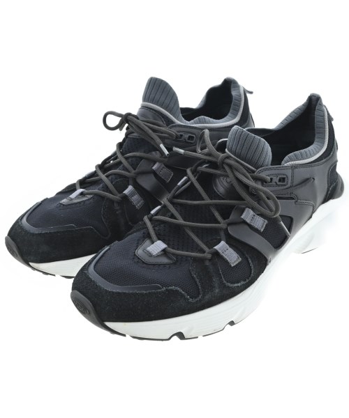 TOD\u0027S トッズスニーカー メンズ UK7 1/2(26糎位) 黒【中古】【古着】