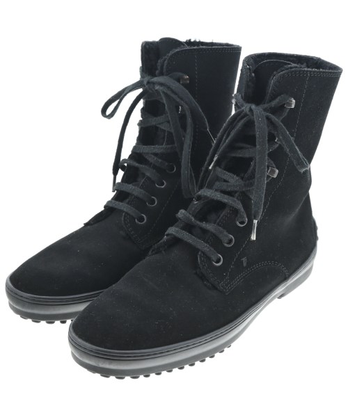 TOD トッズブーツ レディース EU37 1/2(24cm位) 黒【中古】【古着】