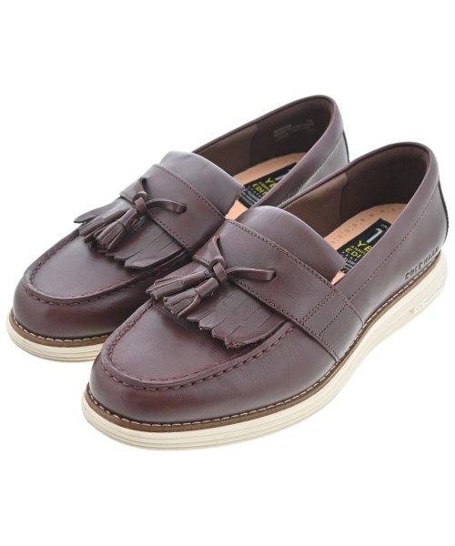 COLE HAAN コールハーン ドレスシューズ/ローファー レディース US7(24cm位) エンジ 【中古】【古着】