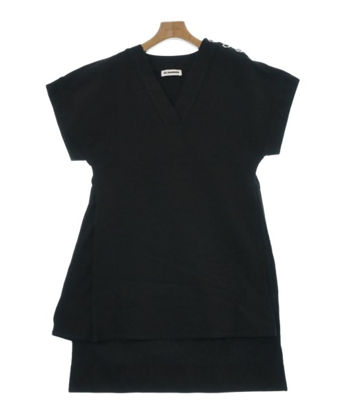 JIL SANDER ジルサンダー ワンピース レディース XS 黒 【中古】【古着】