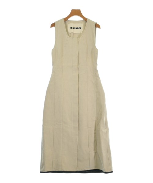 JIL SANDER ジルサンダー ワンピース レディース 34(S位) ベージュ 【中古】【古着】