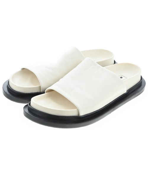 JIL SANDER ジルサンダー サンダル レディース EU38(24.5cm位) 白 【中古】【古着】 20,625円