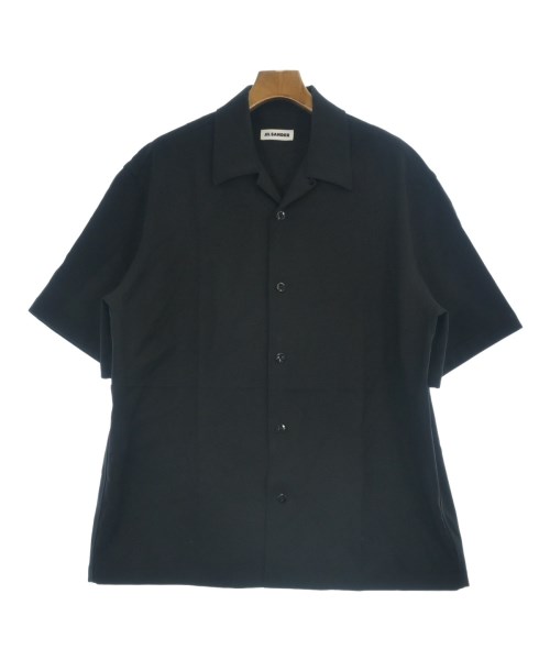 JIL SANDER ジルサンダー カジュアルシャツ メンズ 40(L位) 黒 【中古】【古着】