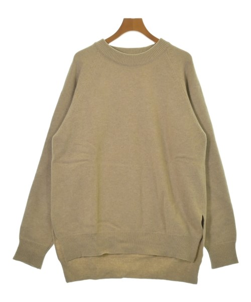 JIL SANDER ジルサンダーニット・セーター メンズ 48(L位) ベージュ【中古】【古着】
