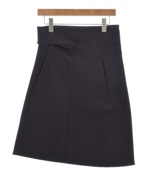 JIL SANDER ジルサンダーひざ丈スコート レディース 34(L位) 紫系【中古】【古着】
