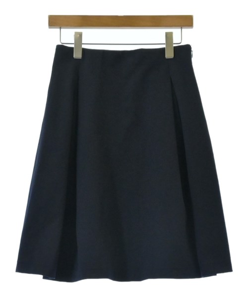 JIL SANDER ジルサンダーひざ丈スコート レディース -(M位) 紺【中古】【古着】