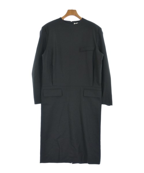 JIL SANDER ジルサンダー ワンピース レディース 34(XXS位) 黒 【中古】【古着】