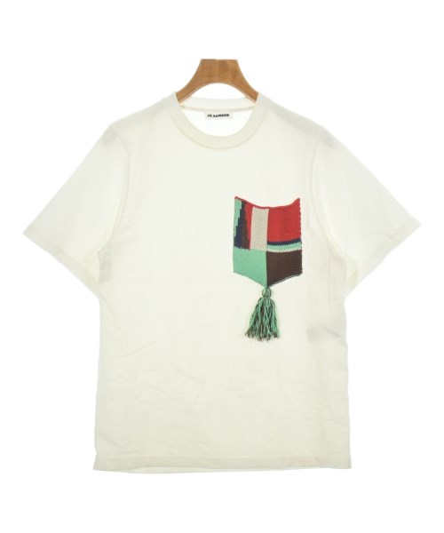 JIL SANDER ジルサンダープルオーバー・カットソー メンズ S 白【中古】【古着】