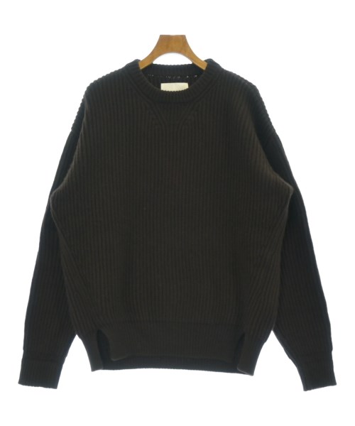 JIL SANDER ジルサンダー ニット・セーター メンズ 46(M位) 茶 【中古】【古着】