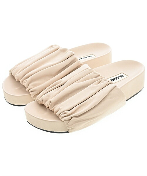 JIL SANDER ジルサンダー サンダル レディース EU37(23.5cm位) ベージュ 【中古】【古着】 22,350円