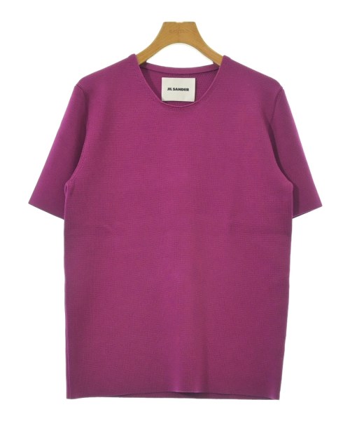 JIL SANDER ジルサンダー ニット・セーター メンズ 48(L位) 紫 【中古】【古着】