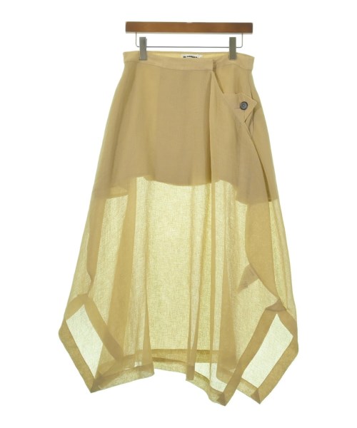 JIL SANDER ジルサンダーロング・マキシ丈スカート レディース 38(S位) ベージュ【中古】【古着】|RAGTAG(ブランド古着のラグタグ)