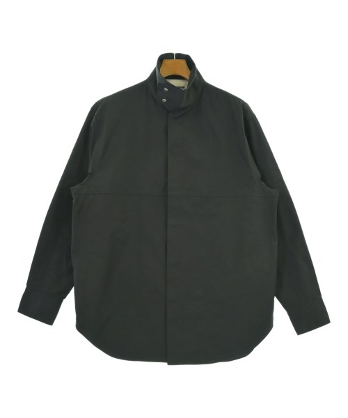 JIL SANDER ジルサンダーカジュアルシャツ メンズ 38(M位) 黒【中古】【古着】