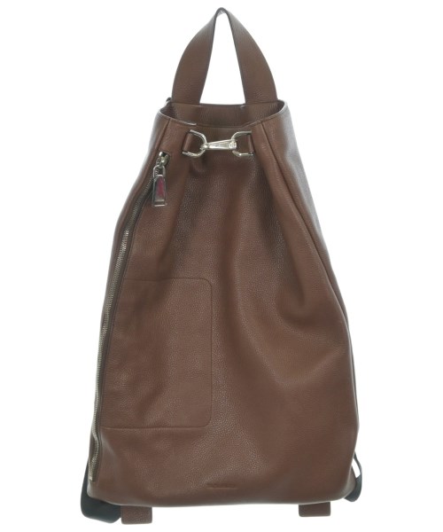 JIL SANDER ジルサンダー バックパック・リュック メンズ - 茶 【中古】【古着】