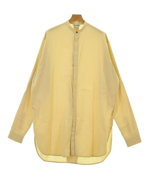 JIL SANDER ジルサンダーカジュアルシャツ メンズ 40(L位) ベージュ【中古】【古着】
