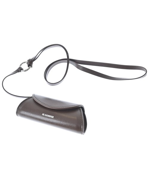 JIL SANDER ジルサンダーポーチ レディース - 茶【中古】【古着】