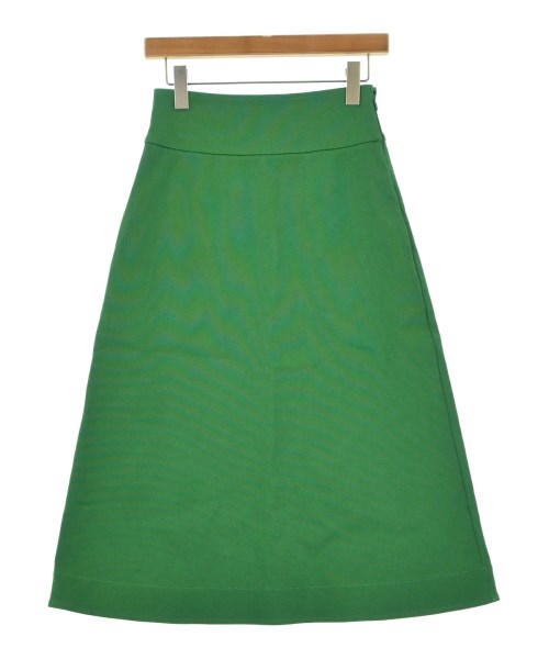 JIL SANDER ジルサンダーひざ丈スカート レディース 34(XXS位) 緑【中古】【古着】｜RAGTAG（ブランド古着のラグタグ）