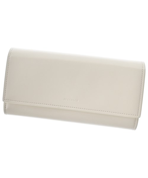 JIL SANDER ジルサンダー紙入れ・コインケース レディース - 象牙色【中古】【古着】