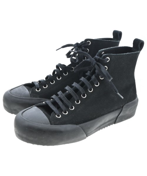 JIL SANDER ジルサンダースニーカー レディース EU39(25.5糎位) 黒【中古】【古着】