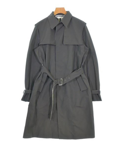 JIL SANDER ジルサンダートレンチコート レディース 36(XS位) こげ茶【中古】【古着】 コート・ジャケット-レディースファッション